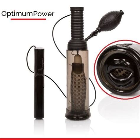 Optimum Power Automatic Penis Pump Vibrating Stroker Male Masturbator
