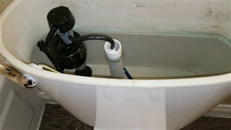 adjusting toilet fill valve youtube