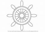 Wheel Ship Boat Drawing Draw Easy Steering Step Anchor Drawings Ships Boats Learn Drawingtutorials101 Paintingvalley Simple Make Crafts Transportation Tutorials sketch template
