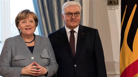 Steinmeier will Merkel als Kanzlerin vorschlagen