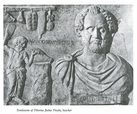 Tombstone Of A Roman Butcher Roman Art Roman History