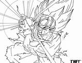 Goku Coloring Pages Super Saiyan Dragon Ball Getcolorings sketch template