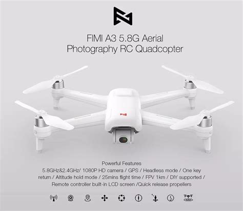 xiaomi fimi  rc drone banggood coupon promo code czech warehouse