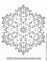 Coloring Snowflake Patterns Trace Pages Flake Snow Library Clipart Printable Line Popular Comments sketch template