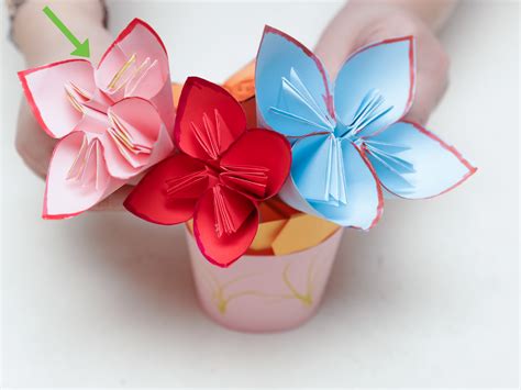 paper flower bouquet  pictures wikihow