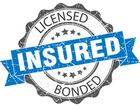 licensed bonded insured  jrc