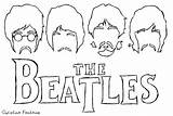 Beatles Silhouette Coloring Drawing Pages Deviantart Book Cake Rock Draw Yellow Submarine Birthday Paint Desenho Line Choose Board Dos Info sketch template