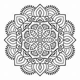 Mandalas Relajarse Pegboard Indio Rilassarsi Tipo Boho Clipartkey Stellato Ilustración Circolare 1542 1292 sketch template