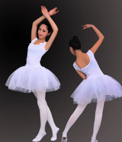 women classical professional long ballet lyrical dance dress ballerina tutu skirt adult