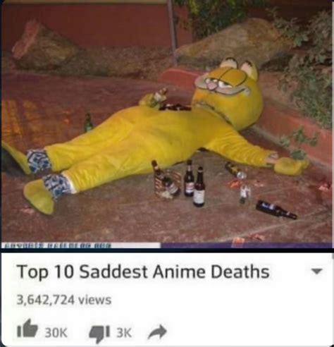top  saddest anime deaths top  anime list parodies   meme