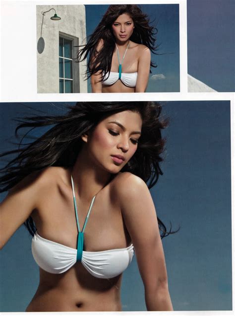 Hot Philippines Model Angel Locsin In Bikini In Fhm Magazine