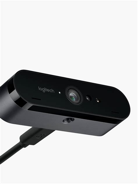 logitech brio 4k ultra hd webcam with rightlight and hdr