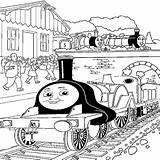 Coloring Thomas Train Popular sketch template