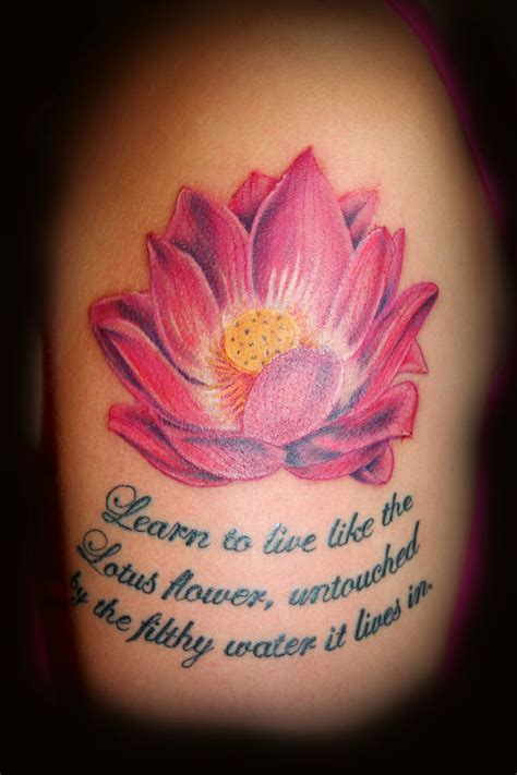 lotus flower tattoo designs flower  styles