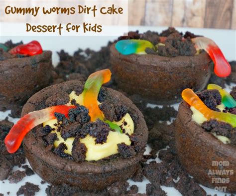 homemade oreo desserts gummy worms dirt cake  edible bowls