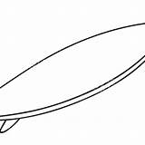 Surfboard Surfboards sketch template