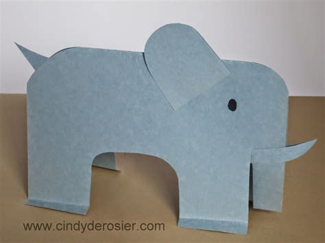 paper elephant fun family crafts