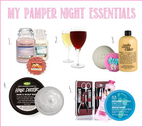 pamper night essentials beautiful solutions