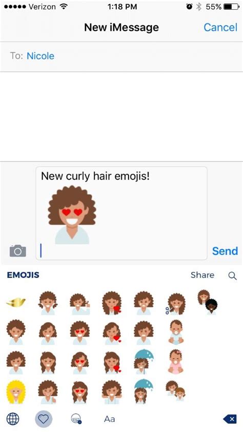 Curly Hair Emojis 365 Days Of Slow Cooking And Pressure