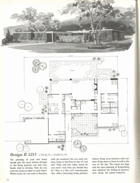 image result   ranch style home plans vintage house plans vintage architecture mid