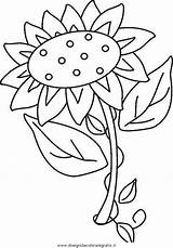 Bunga Matahari Mewarnai Fiori Girassol Sonnenblume Colorir Pintarmewarnai Letzte Malvorlagen Seite sketch template
