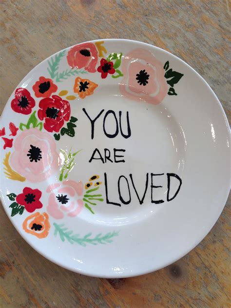 painted plate  painted ceramic plates diy ceramic hand painted ceramics ceramic pottery
