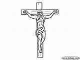 Crucifixion Jesus Coloring Pages sketch template