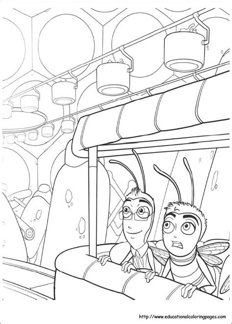 bee  coloring pages educational fun kids coloring pages