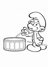 Coloring Pages Drum sketch template