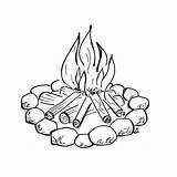 Fire Pit Drawing Firepit Sd Getdrawings Sketch Personal Use sketch template