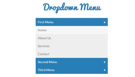 25 free and amazing dropdown menus in html5 jquery and css3