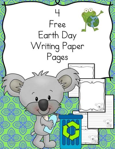 earth day writing pack