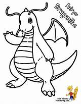 Dragonite Pokemon Coloring Pages Dragonair Bubakids Ads Google Thousands Regarding Photographs Internet sketch template