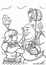 Shrek Felices Siempre sketch template