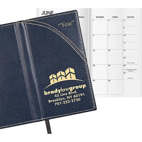 advertising legacy hadley work monthly pocket planners  day