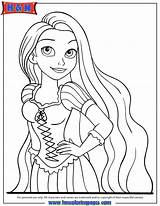 Rapunzel Tangled Mewarnai Ariel Getdrawings Kartun Keren sketch template