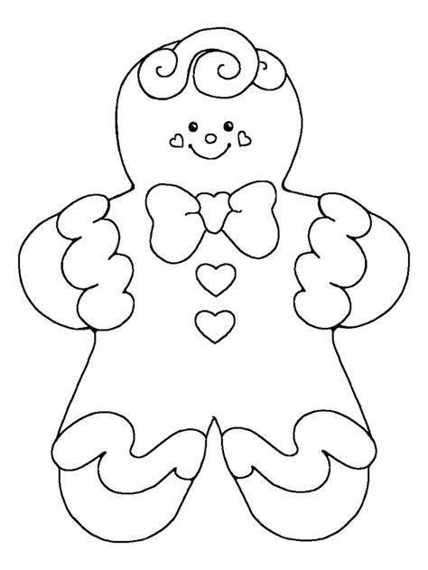 top  ideas  gingerbread boy  girl coloring pages home