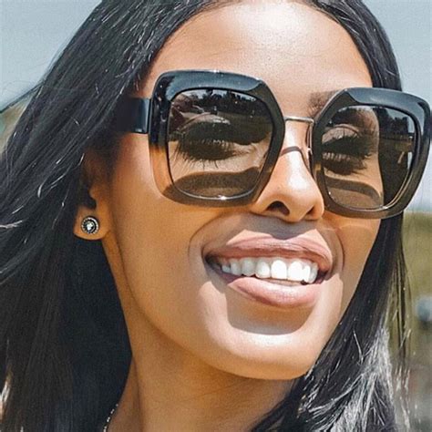 Oversized Sunglasses Women 2019 Square Sunglass Ladies Luxury Brand