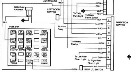 chevy turn signal switch wiring diagram wiring diagram