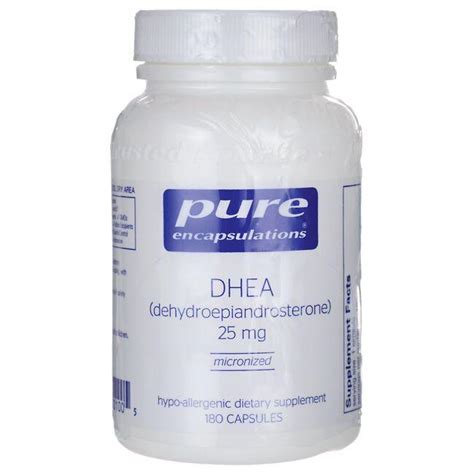 pure encapsulations dhea  mg  caps swanson health products