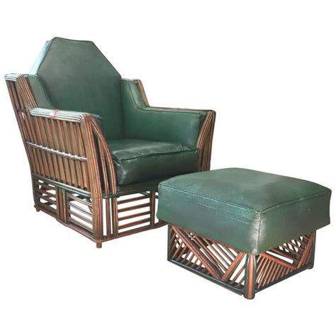 Art Deco Chair And Ottoman Art Design