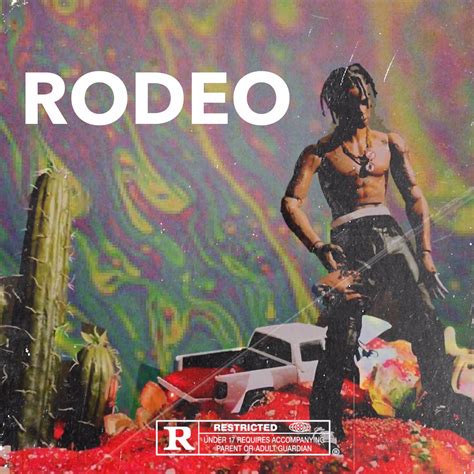 rodeo variant album cover designed   rtravisscott