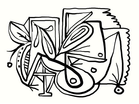 abstract colouring sheet  abstract thecolouringbookorg