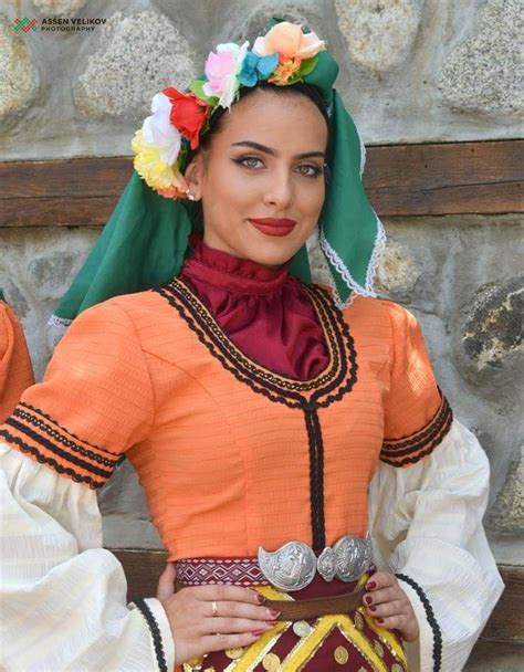 pin  galina nakova  bulgaria bulgarian clothing bulgarian women