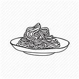 Plate Food Chinese Noodles Sketch Icon Drawing Mein Show Getdrawings Iconfinder Paintingvalley sketch template
