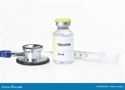 vaccine vial stock image image  laboratory isolated