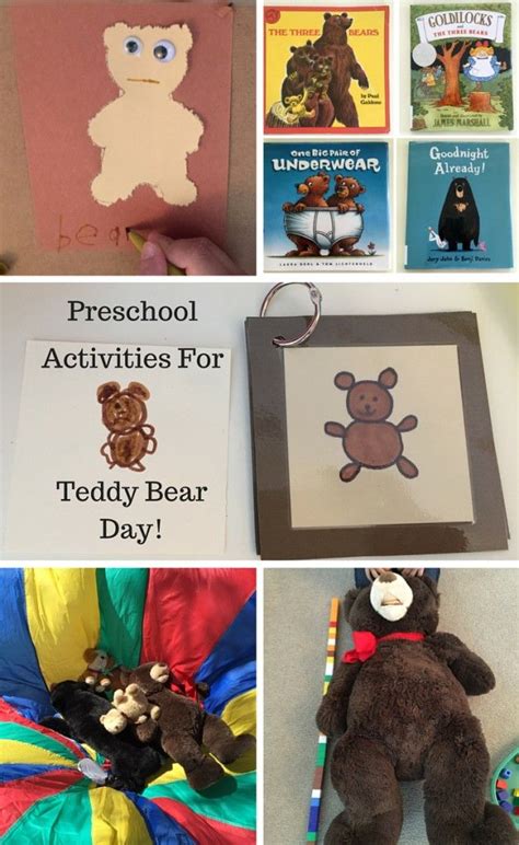 images  teddy bear day  pinterest preschool activities
