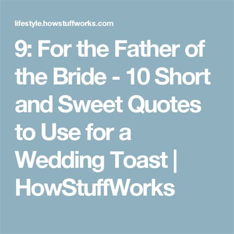 32 Wedding Toast Quotes Father Bride 