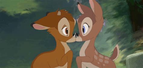 pin for later 38 of the best disney kisses of all time bambi and
