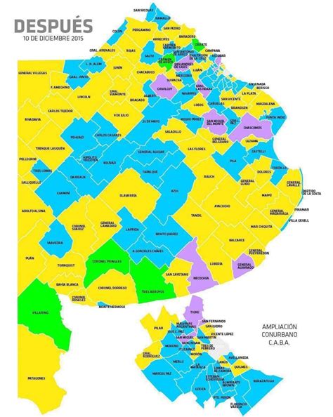 el mapa politico en cada municipio post elecciones